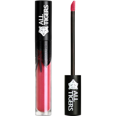 All Tigers, Natural & Vegan, Glossy, Lip Gloss, 601, Silence The Critics, 8 ml *Tester