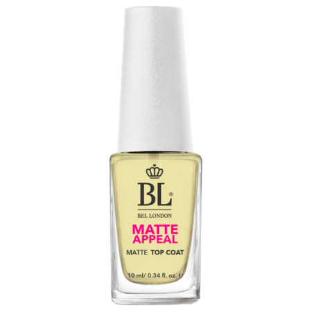 Bel London, BEL London, Matte Top Coat, Nail Polish, 10 ml