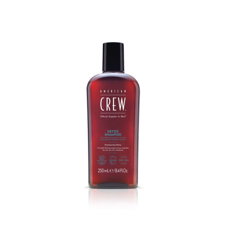 American Crew, Detox, Vegan, Hair Shampoo, For Regulation Of Excessive Sebum, 250 ml