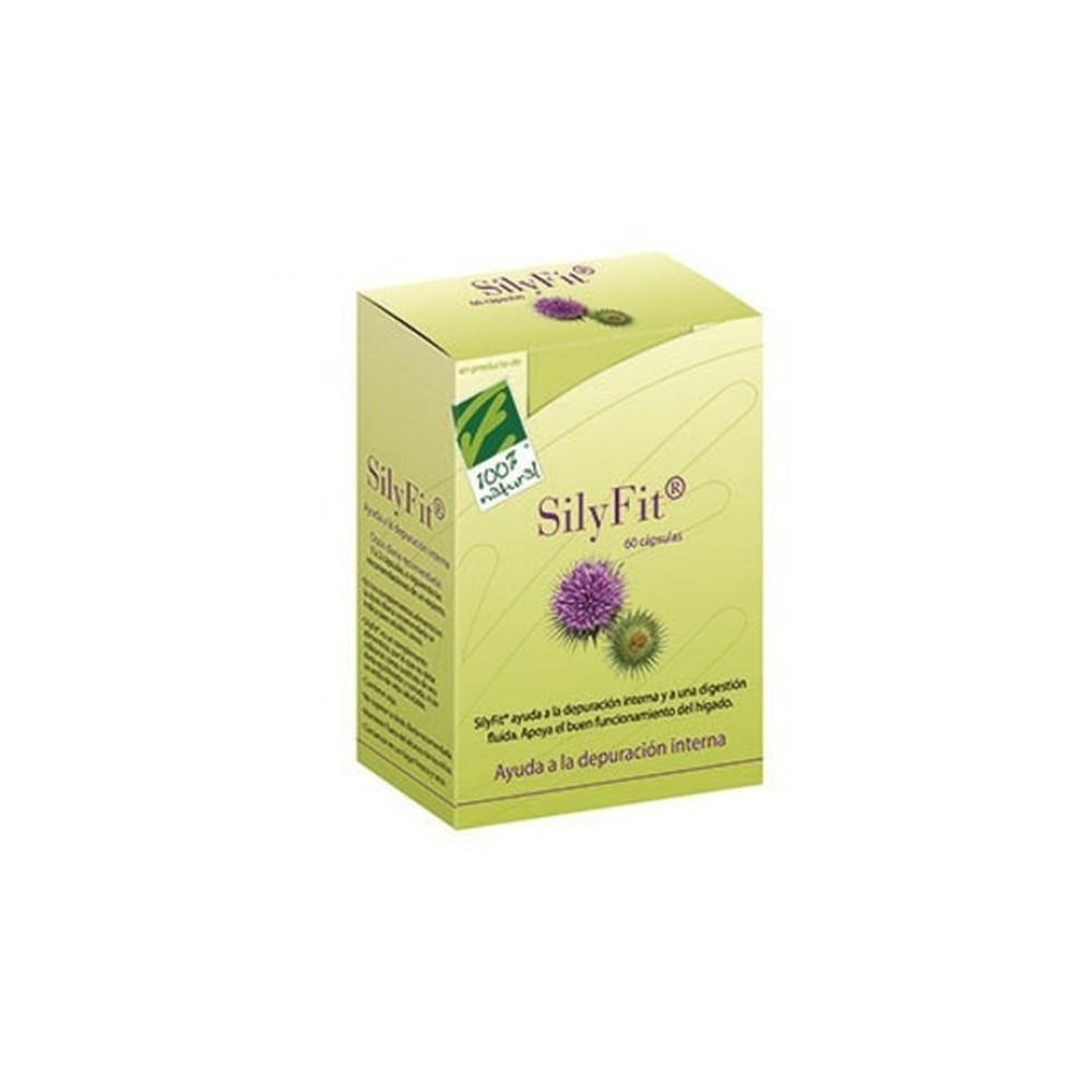 100%natura 100 Natura 100 Natura 100 Natura 100 Natura Silyfit 60 kapsulių