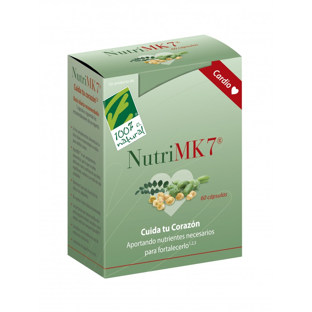 100%natura Nutrimk7 Cardio 60 Perlas