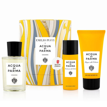 Set Acqua di Parma: Blu Mediterraneo Arancia di Capri, Eau De Toilette, Unisex, 75 ml + Blu Mediterraneo Arancia di Capri, Body 
