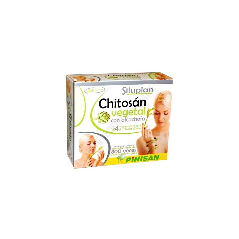 Pinisan Siluplan Chitosan Vegetal Con Alcachofa 60 Caps