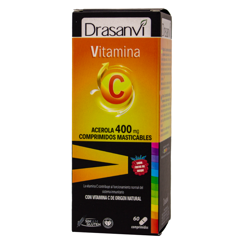 Drasanvi Vitaminas C 400 mg kramtomosios tabletės 60 vnt