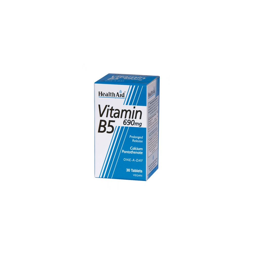 Health Aid Vitamina B5 690 Mg 30 Comp