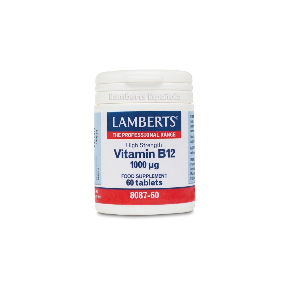 Lamberts Vitamina B12 1000-Ug 60 Tabs