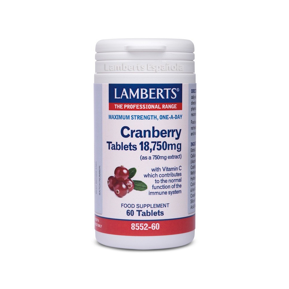 Lamberts Arandano Rojo 60 Capsulas