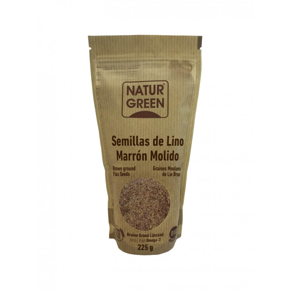 Naturgreen Lino Marron Molido Bio 225g