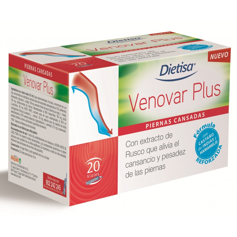 Dietisa Venovar Plus 20vnt