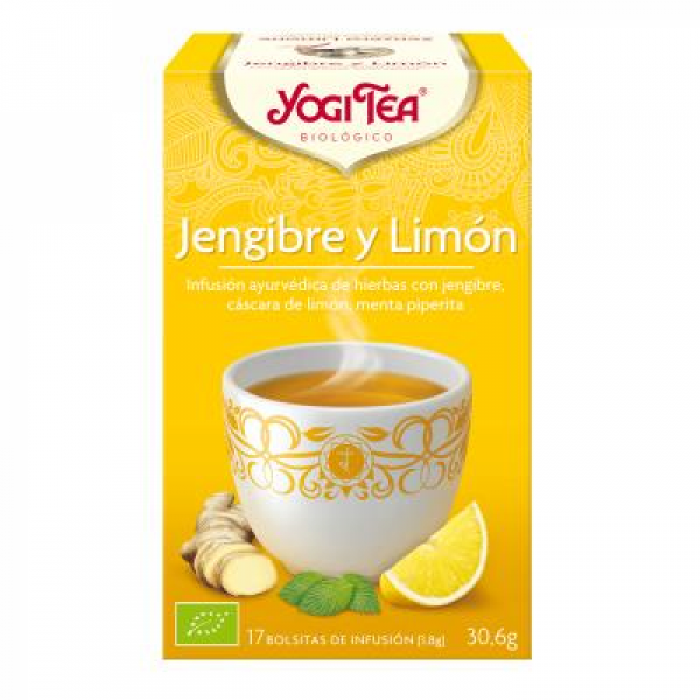 Yogi Tea Imbieras ir citrina  17 vnt arbata