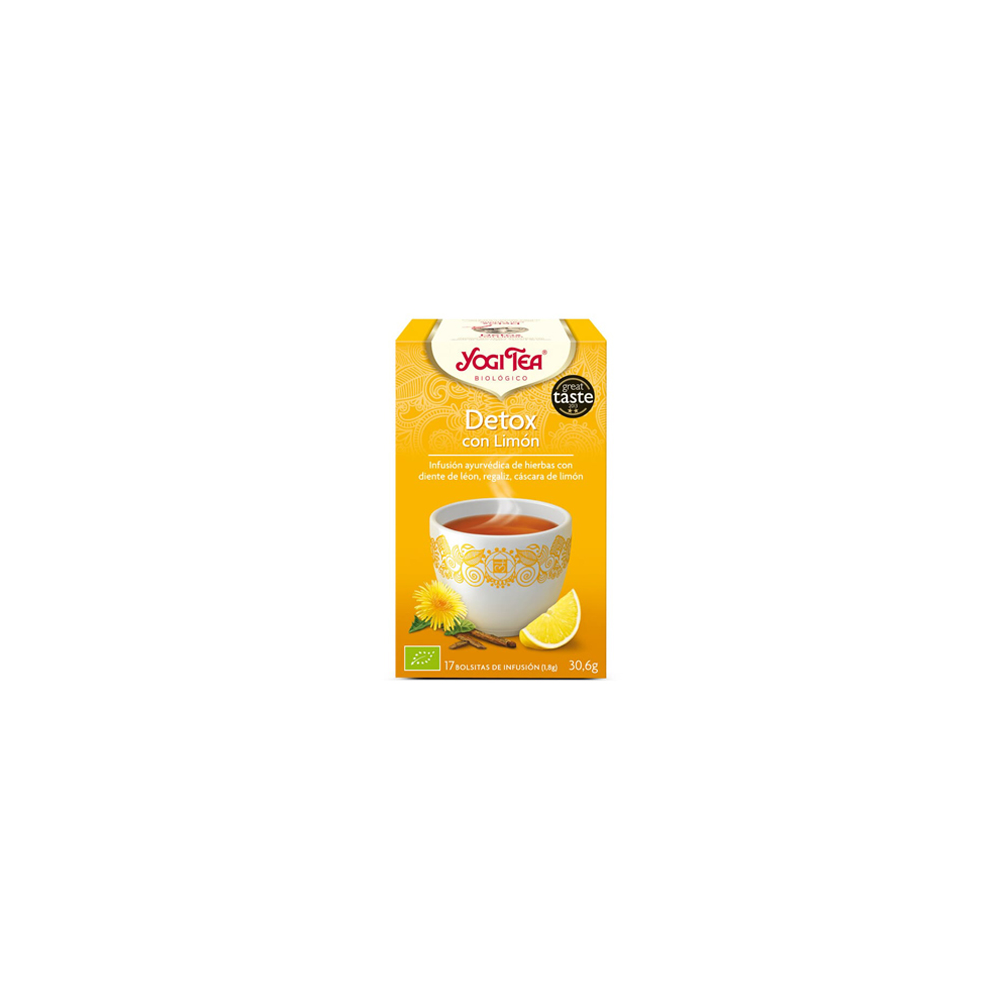 Yogi Tea Detox Con Limon 17 X 1,8g