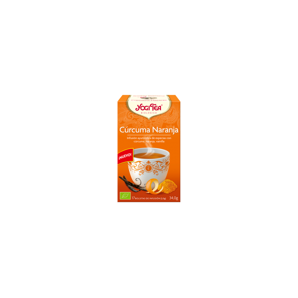 Yogi Tea Curcuma Naranja 17 X 2g