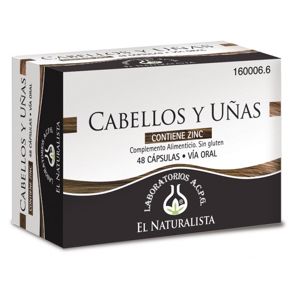 Cabello y Uñas El Naturalista 48 vnt