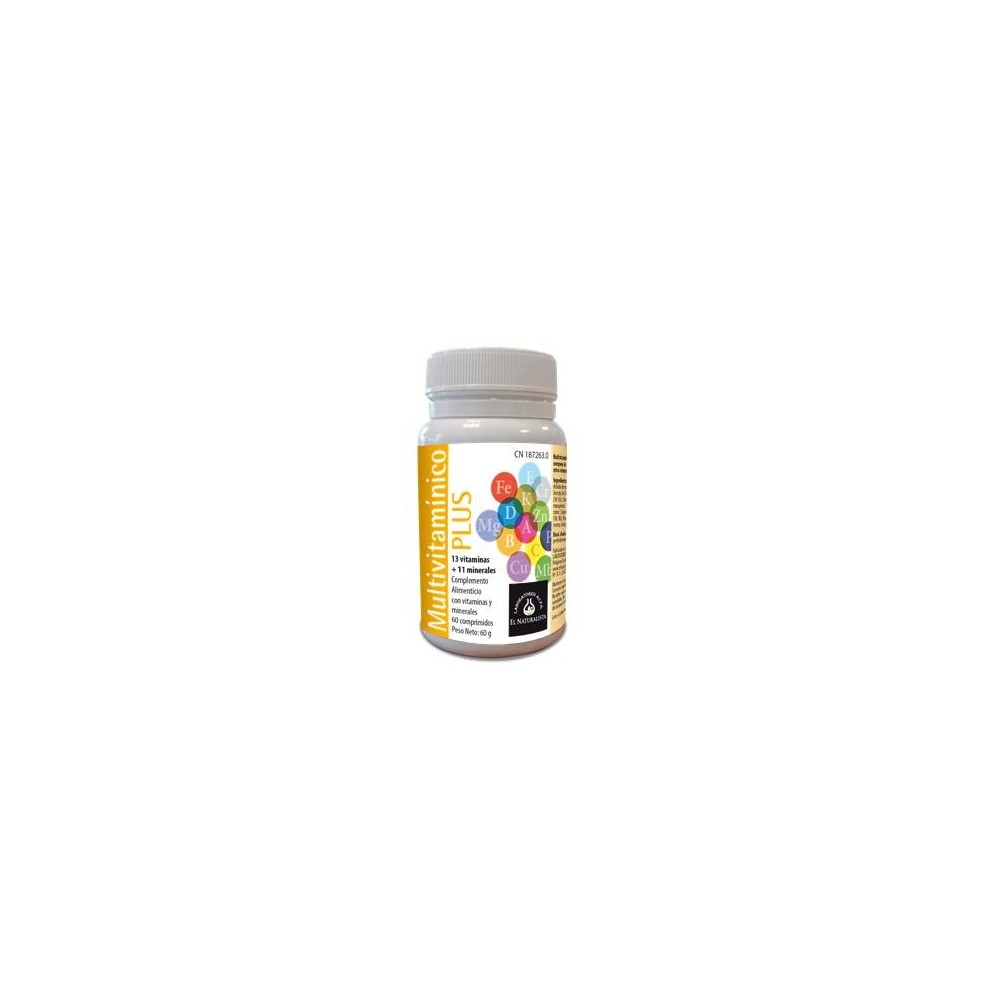 El Natural Multivitaminico Plus 60 Comp