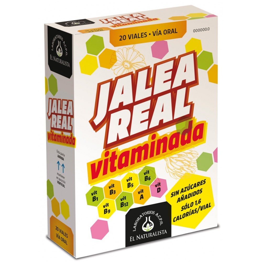 El Natural Jalea Real Vitaminada 20 Viales Abre Facil