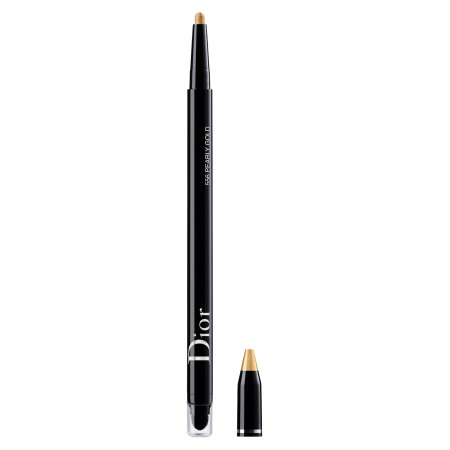 Christian Dior, Diorshow, Waterproof, Double-Ended, Intense Color, Liquid Eyeliner, 556, Gold, 0.2 g