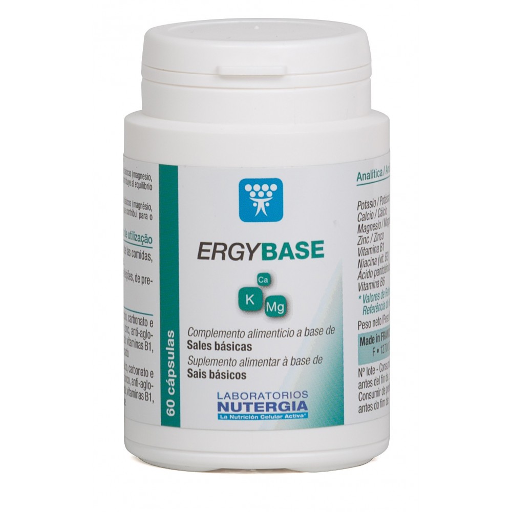 Nutergia Ergybase 60 kapsulių