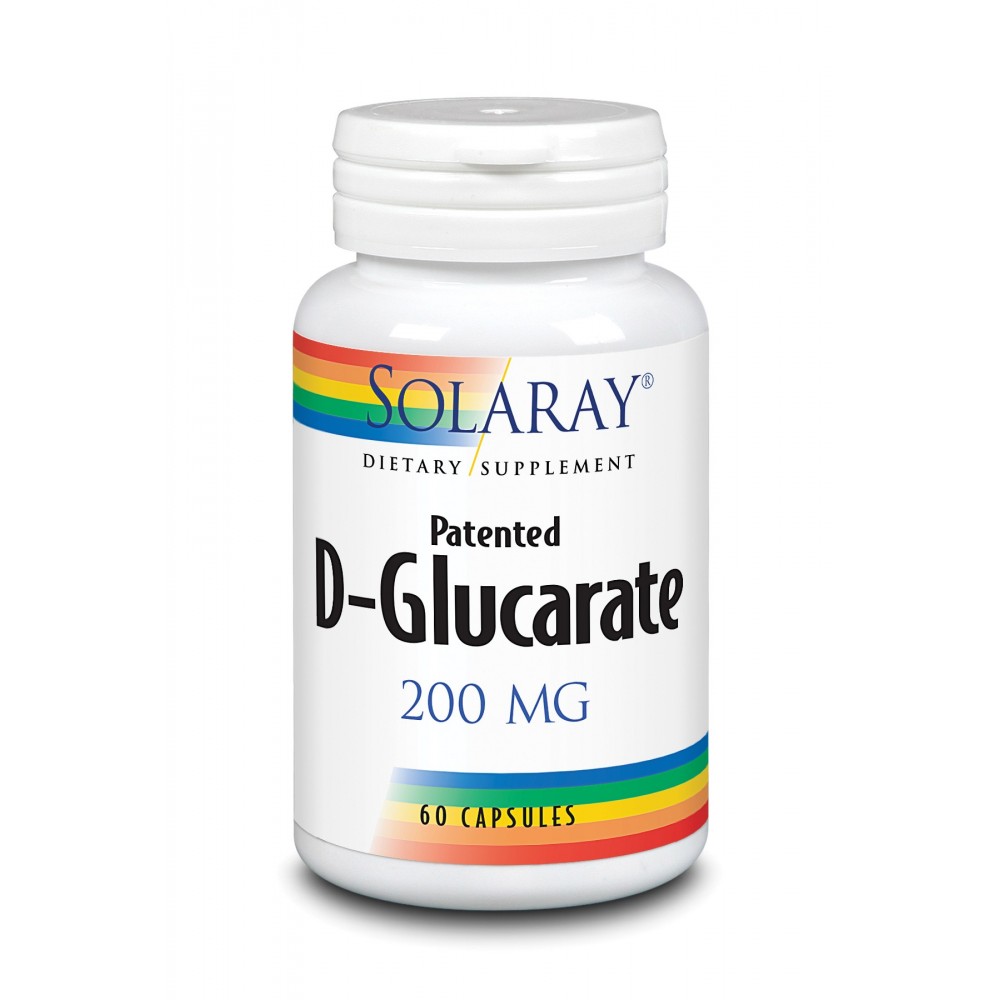 "Solaray D-Glucarate Calcium" 400 mg 60 kapsulių