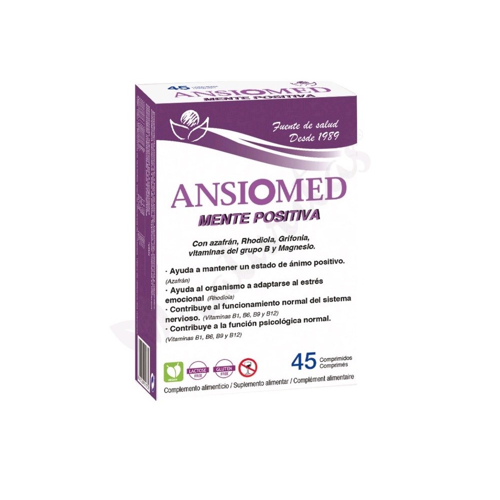 Bioserum Ansiomed Mente Positiva 45 Comprimidos