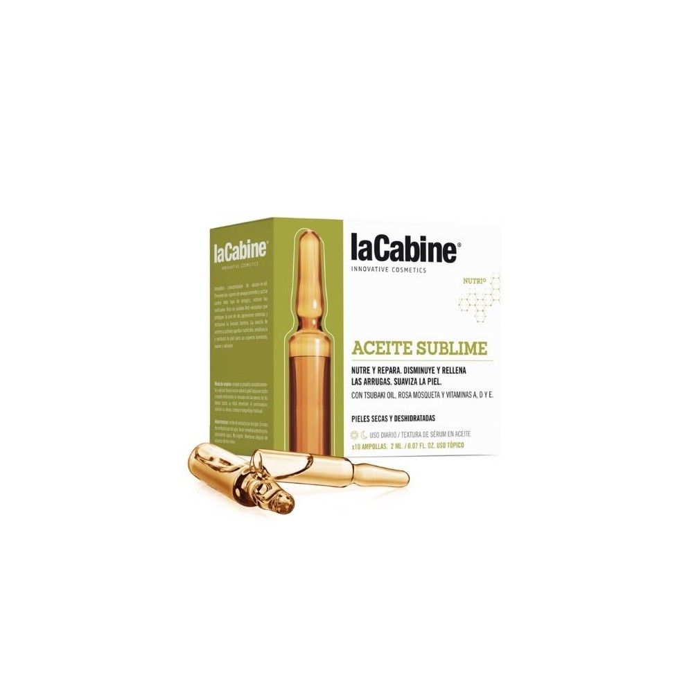 La Cabine Sublime Oil Ampoules 10x2ml