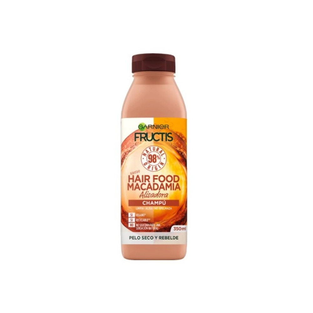 "Garnier Fructis Hair Food Macadamia" tiesinamasis šampūnas 350ml