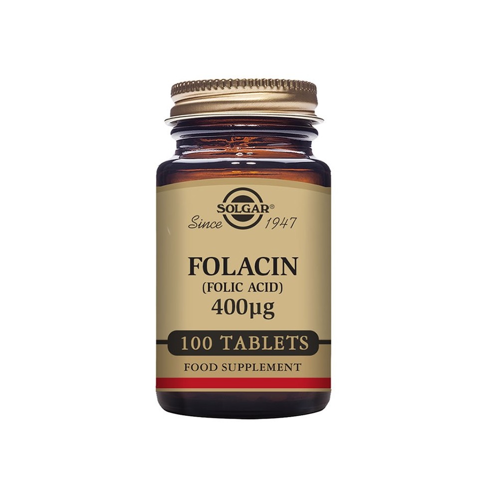 Solgar Folacin 400mg 100 tablečių