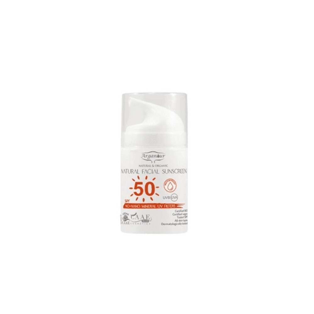 Arganour Natural & Organic Facial Sunscreen Spf50 50ml