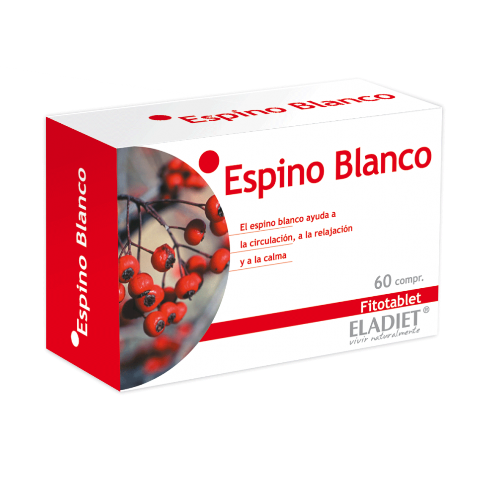 Eladiet Hawthorn White Fitotablet 60 vnt