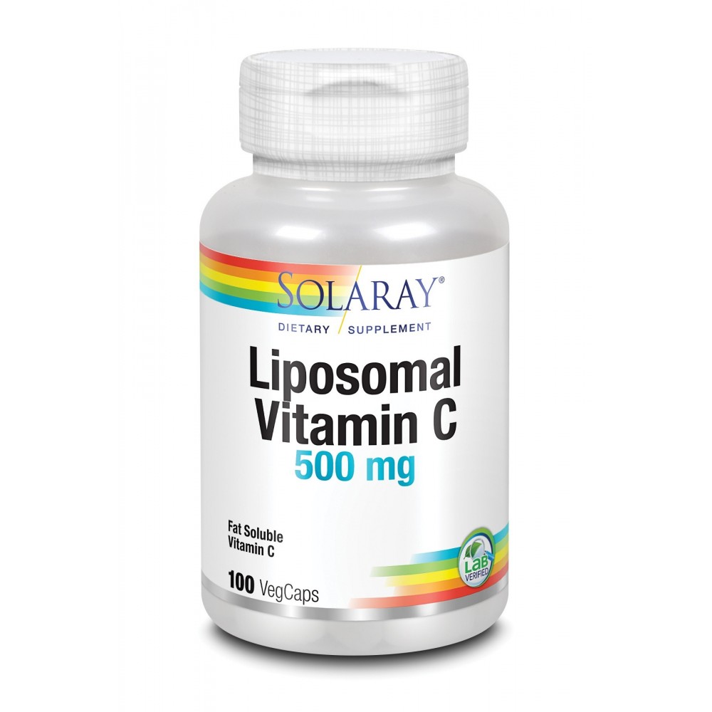 "Solaray Lipovitamin C" 100 kapsulių Vegetales