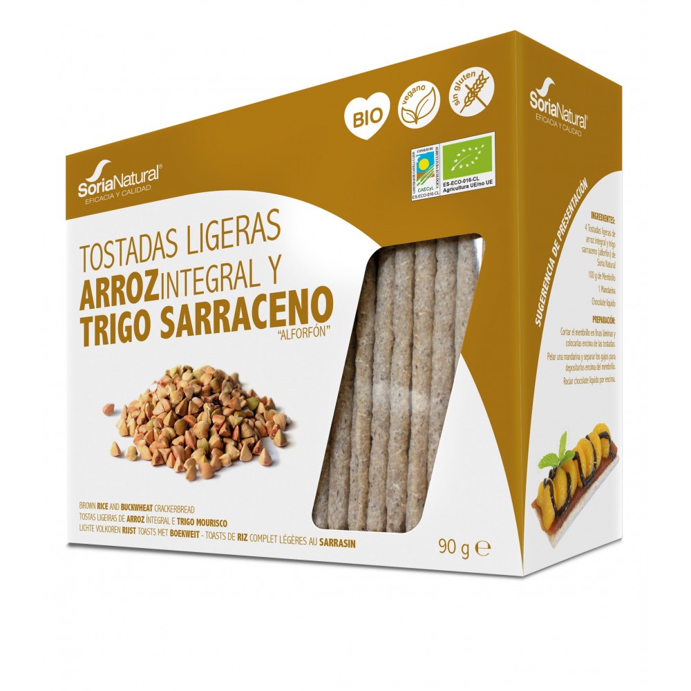 Alecosor Bio Tostadas De Arroz y Trigo Sarraceno