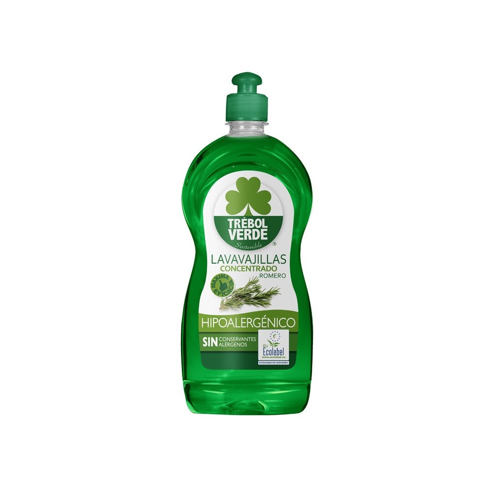 Trébol Verde Lavavajillas Romero Ecologico 750ml