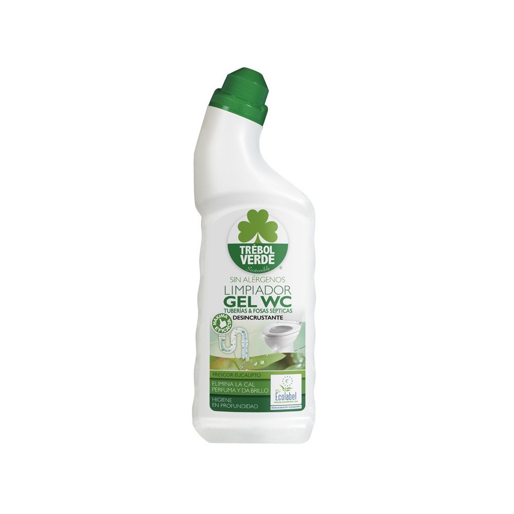 Trébol Verde Gel Wc Eucalipto Ecologico 750ml