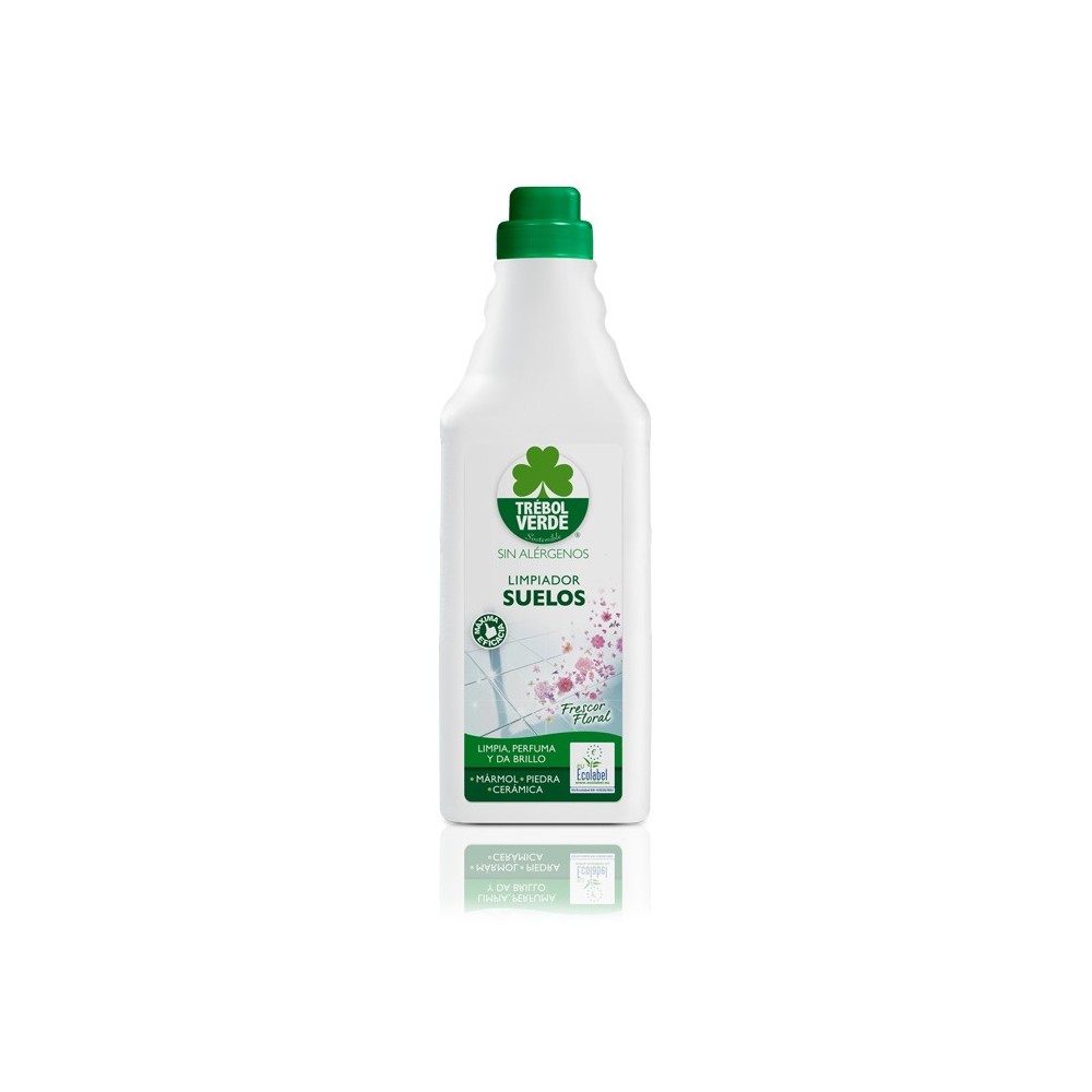 Trébol Verde Limpiador Suelo Madreselva Frescor Floral Ecologico 1 L