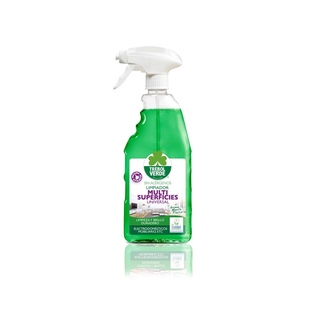 Trébol Verde Limpiador Multisuperficies Ecologico 750ml