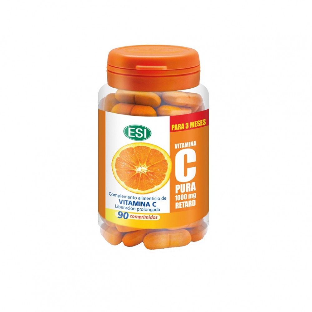 Trepatdiet Vitamina C Pura 1,000 Mg Retard 90 Comp