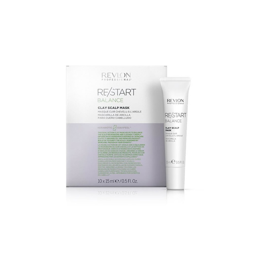 Revlon Re-Start Balance Clay Scalp Mask 10x 15ml