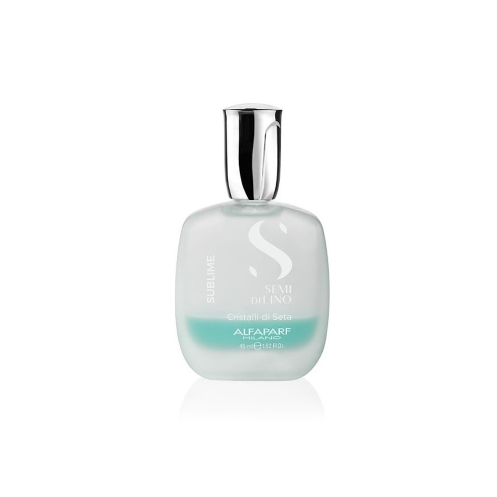 Alfaparf Milano Semi Di Lino Sublime Cristalli Di Seta dvifazis serumas 45ml