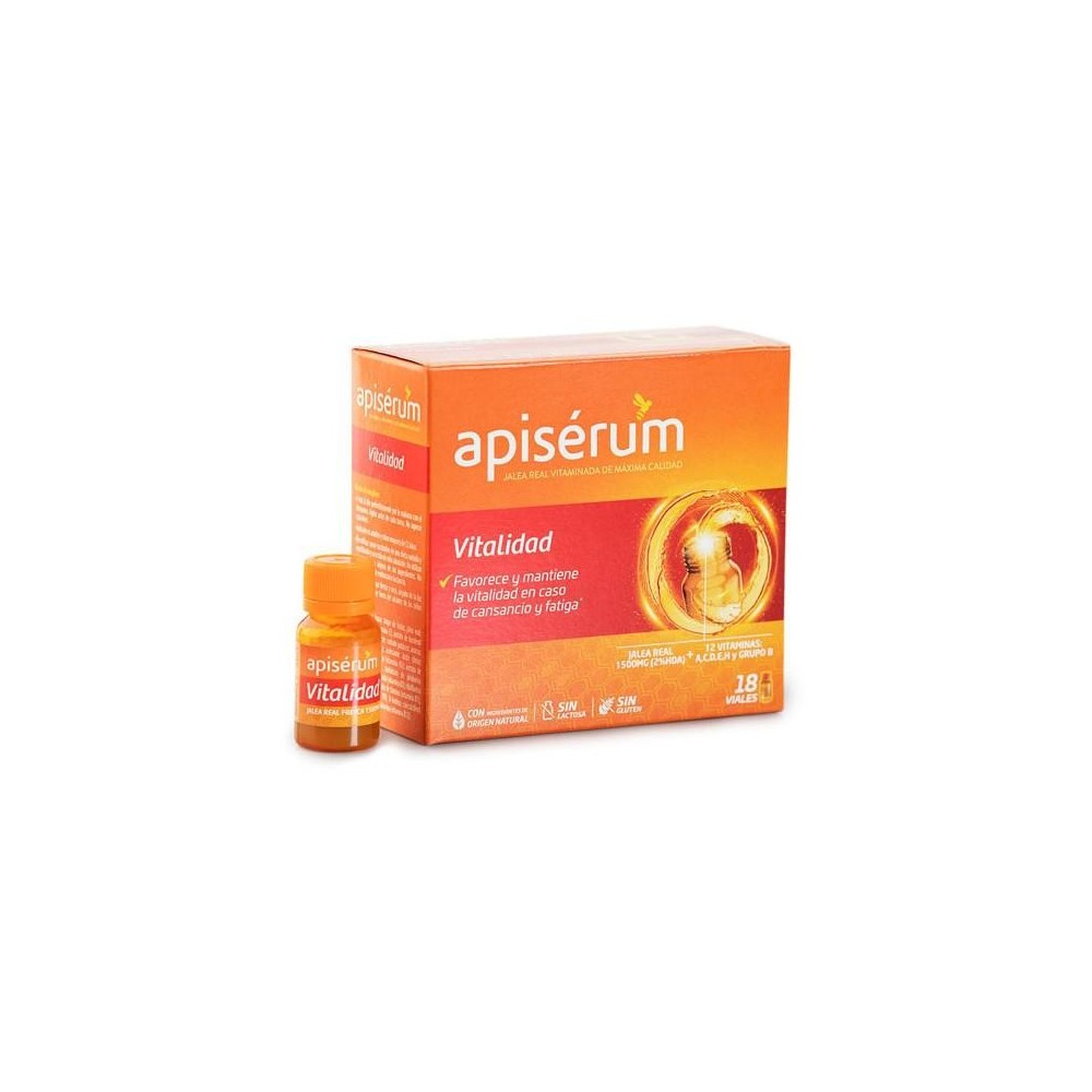 Apisérum Apiserum Vitality 18 buteliukų