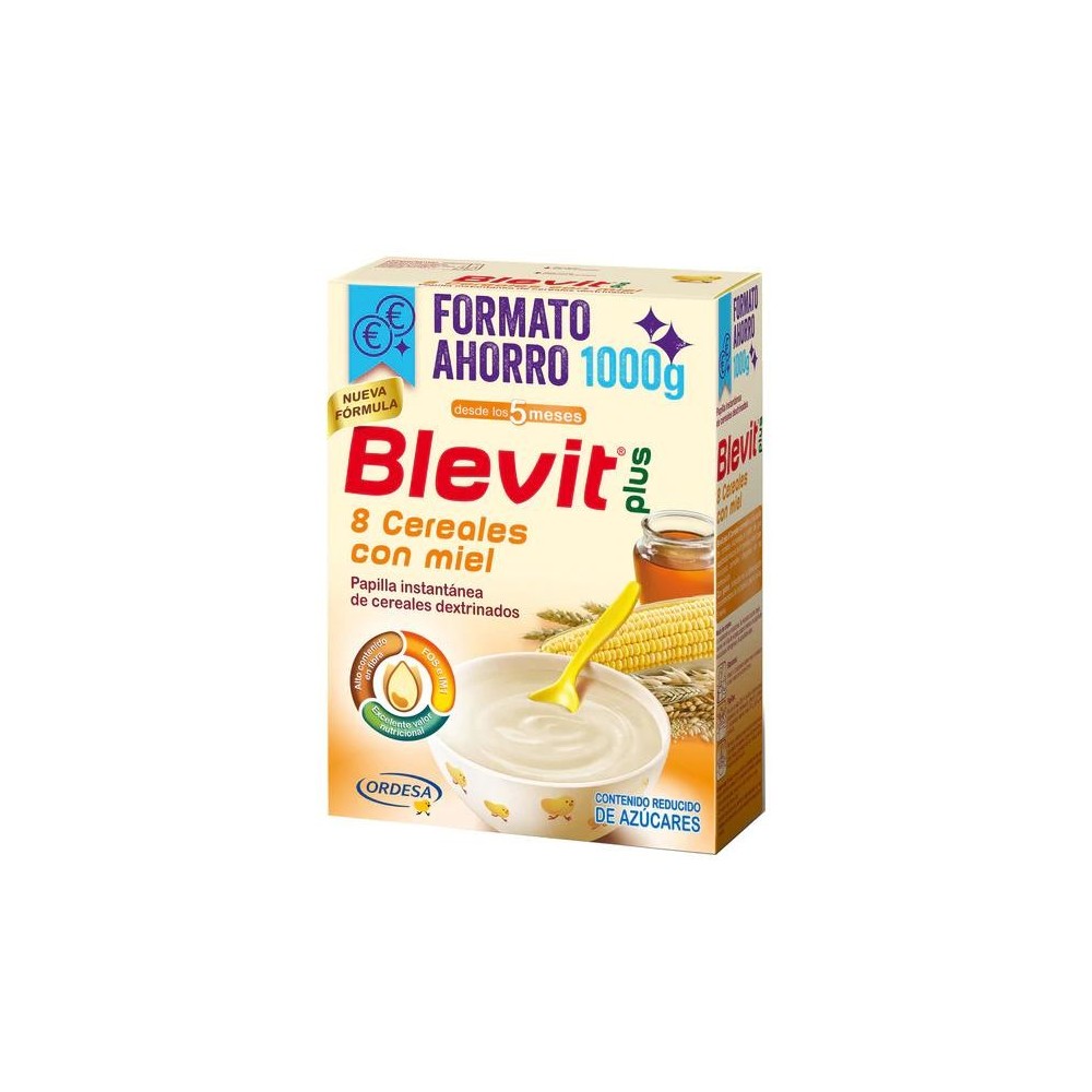 Ordesa Blevit 8 grūdų užkandžiai su medumi Instant