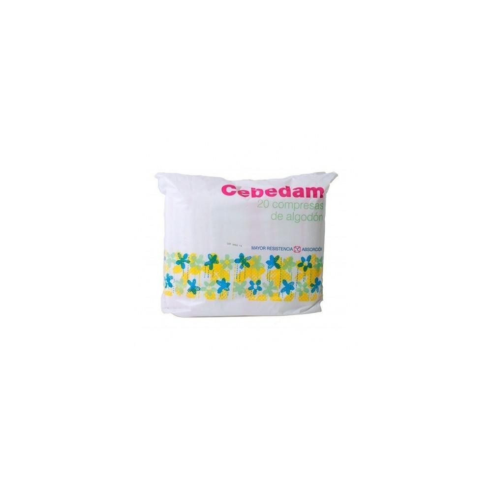 Cebedam Cotton Compresses 20 Uds