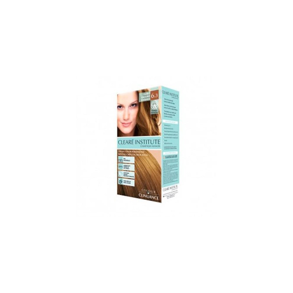 Plaukų dažai Clearé Institute Cleare Institute Color Clinuance Permanent Dye 63 Dark Blonde Gold 170ml