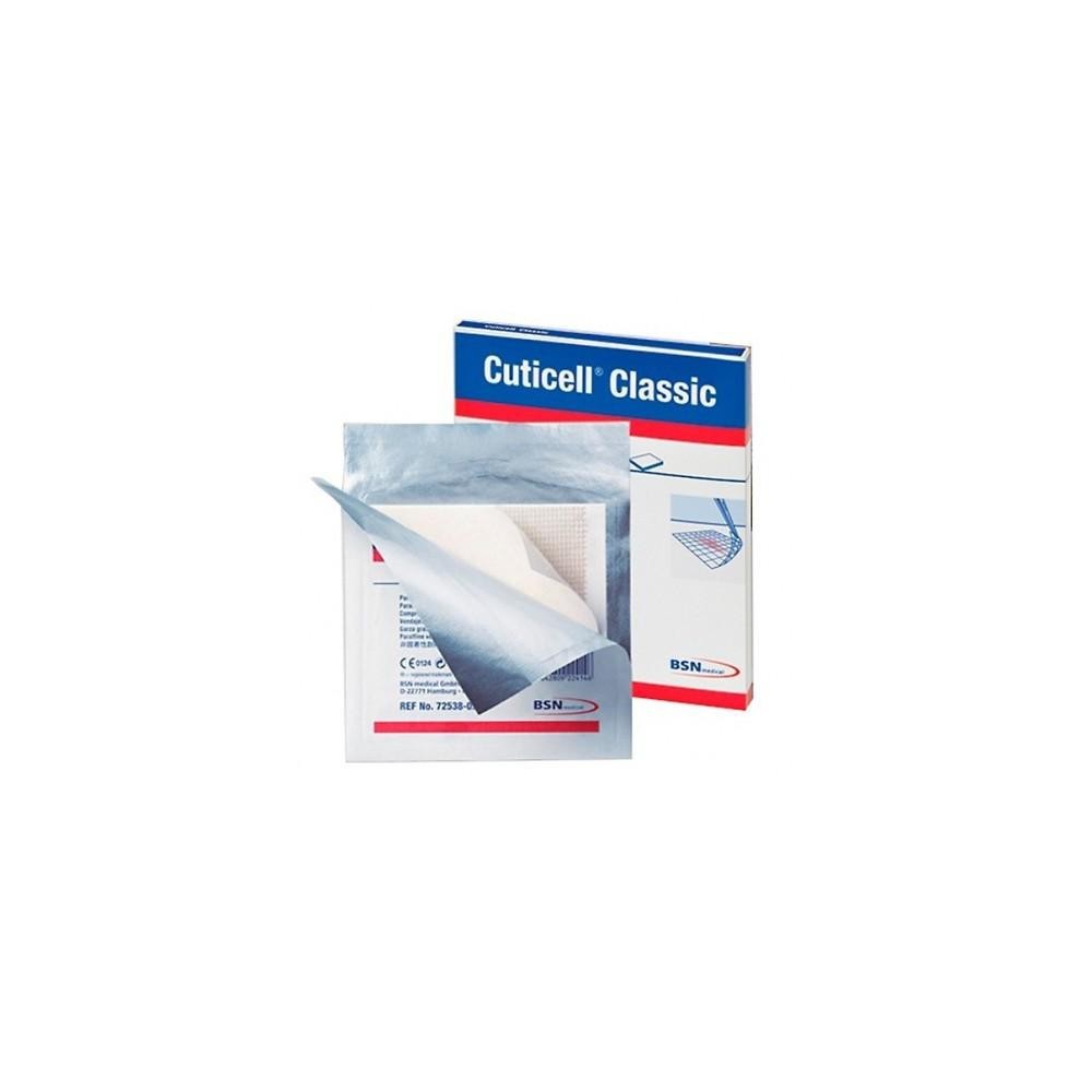 Leukoplast Cuticel Classic Gasa Parafinada 10x10 Cm 5 Unidades Bsn Medical