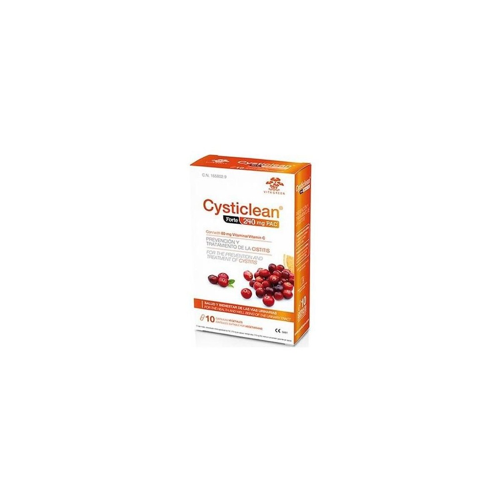 Cysticlean Forte 240 Mg - 10 kapsulių