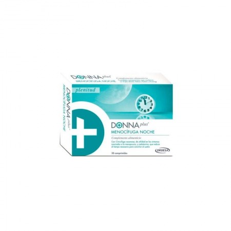 Donna Plus  Menocífuga Night Maisto papildas menopauzės sukeliamiems simptomams malšinti nakčiai 30 tablečių