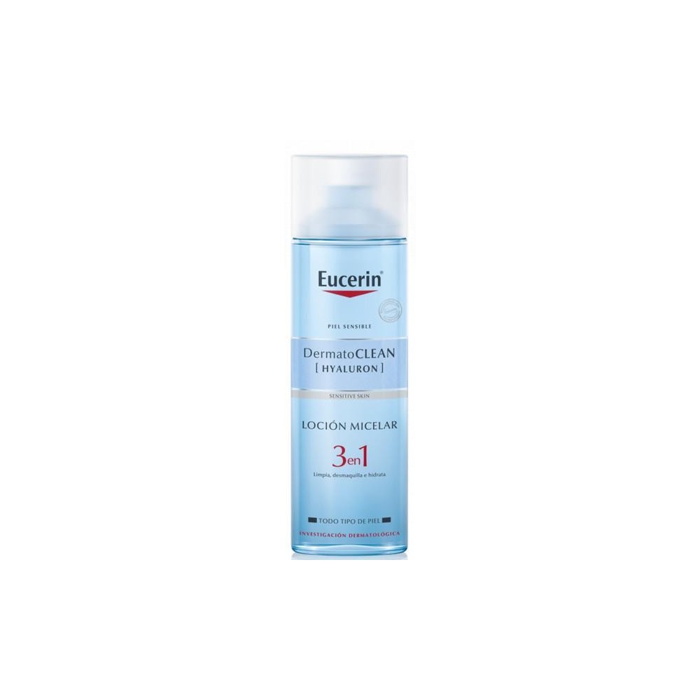 "Eucerin Dermatoclean Hyaluron 3 in 1 micelinis losjonas