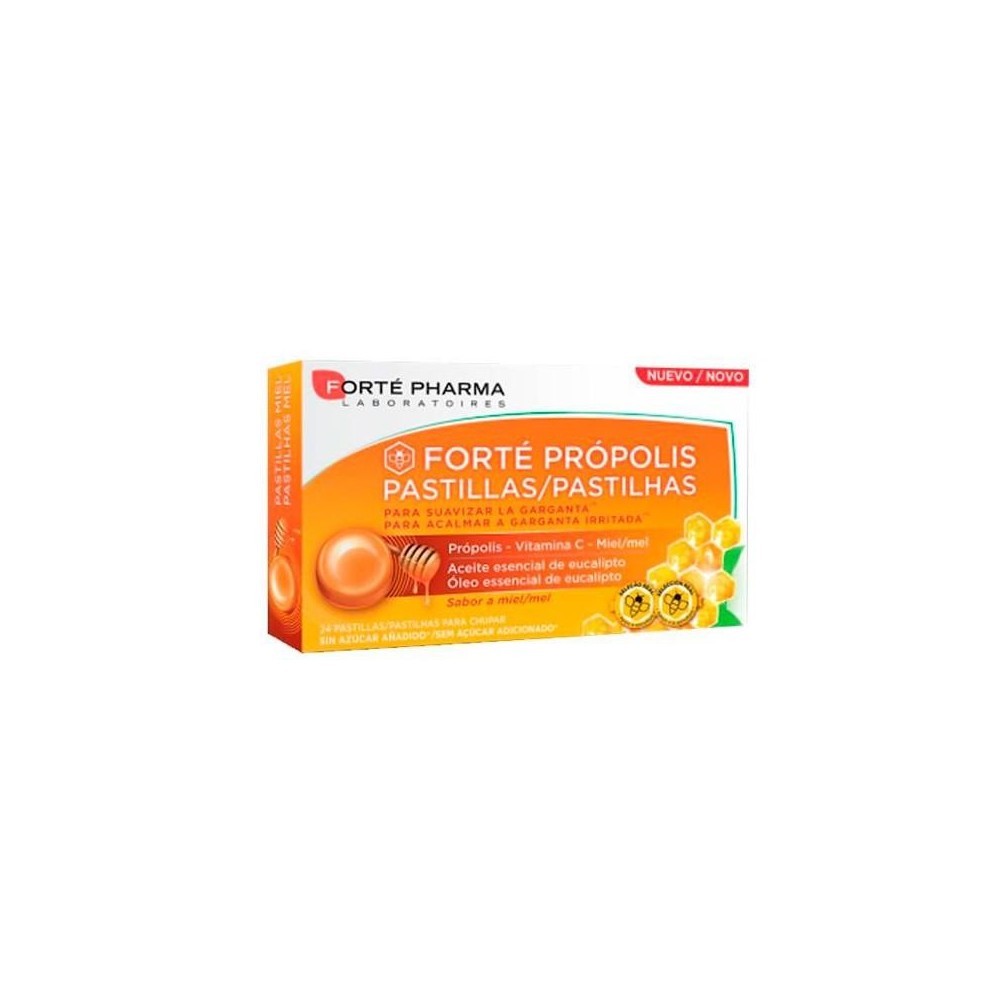 Forté Pharma Própolis Miel 24 Pastillas