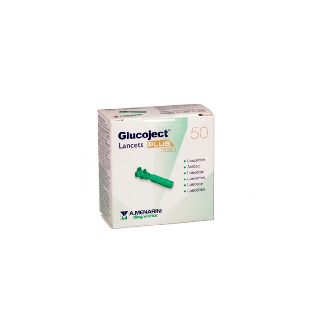 Menarini Glucoject 50 Lancets Plus 33g