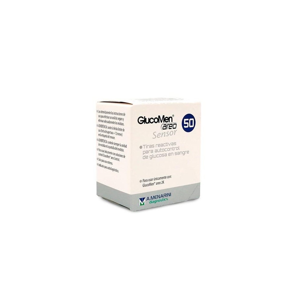 Berlin-Chemie Glucomen Areo Sensor Glucosa 50 Tiras