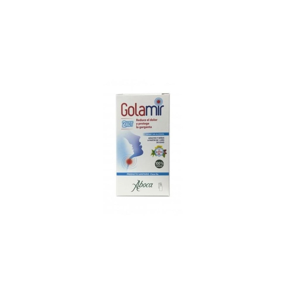 Aboca Golamir 2act Alcohol Free Spray 30ml