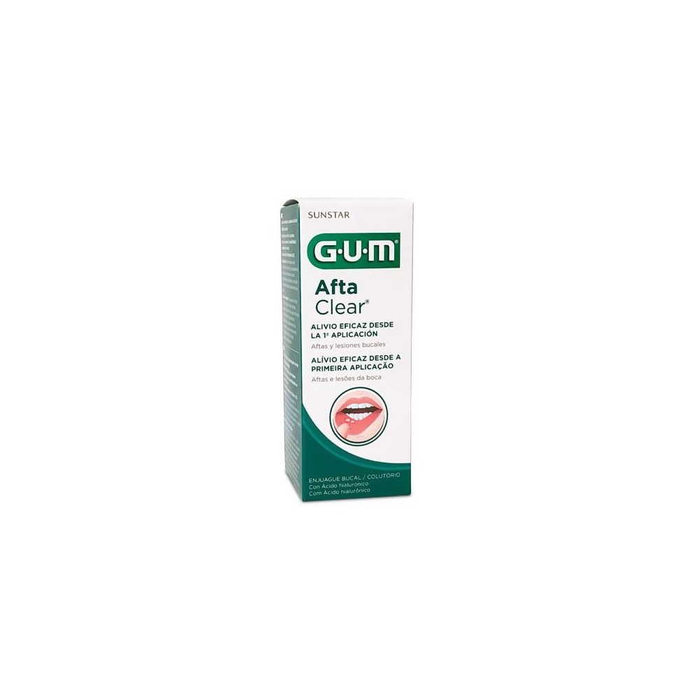 Gum® Aftaclear burnos skalavimo skystis 120ml